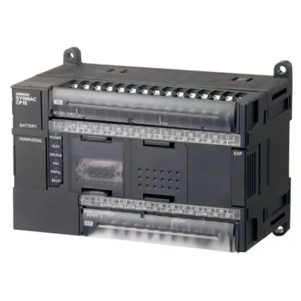 Omron Ac Type Plc Programmable Logic Controllers (Plc) CP1E-N40DT1-A, CP1E-N40DT1-A OMRON, Cost-effective CP1E with Enhanced Expandability for Analog and Temperature Control, CP1E-N40DT1-A OMRON Sysmac PLC Controllers 16PNP AC PS RS232 24 In