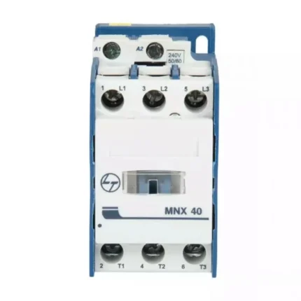 ‎L&T (Larsen & Toubro) MNX 40 Contactor Power, MNX Contactor 40A 3P 415V AC AC-3 240V AC Coil 50/60 Hz, mnx 40 contactor specification