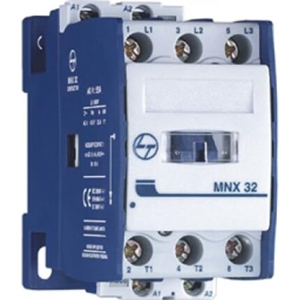 MNX Contactor 32A 3P 415V AC AC-3 220V AC Coil 50/60 Hz, L&T MNX 32 Power Contactors 240V AC (3 Pole), mnx 32 contactor specification