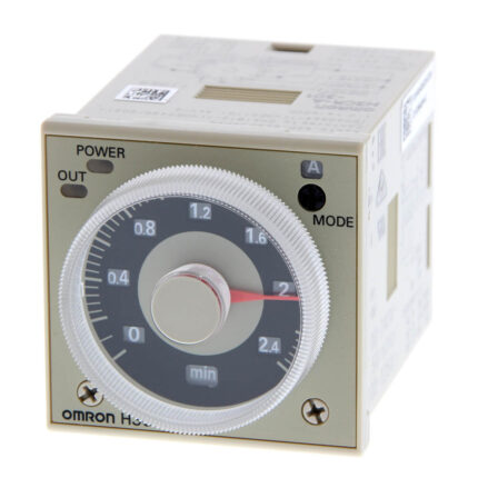 Omron Automation Products | Omron Relays, Multiple Operating Modes and Multiple Time Ranges. DIN 48 x 48-mm Multifunctional Timer.