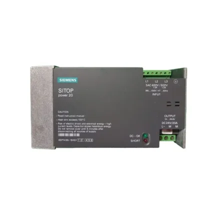 SIEMENS 6EP1436-1SH01 POWER SUPPLY MODULE, For Industrial Automation, Output Voltage: Dc 24v 20a, 6ep1436-1sh01 Power Supply Module, 6EP1436-1SH01 | Power Supply - SITOP Power 20